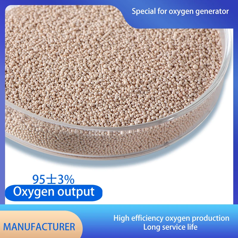Sito molekularne zeolit litu do koncentratora tlenu 3-10L tlenu medycznego 95-98%