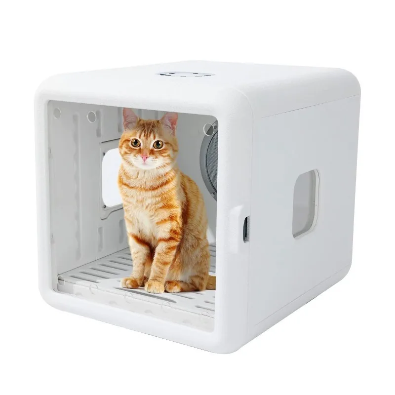 

65L Automatic Pet Dryer Box for pets with Smart Temperature Control 360 Drying Quick Drying Pet Hair Adjustable Temperature