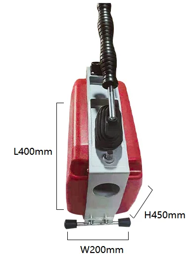 Portable Electric Sewer Drain Cleaning Machine With Full Accessories
