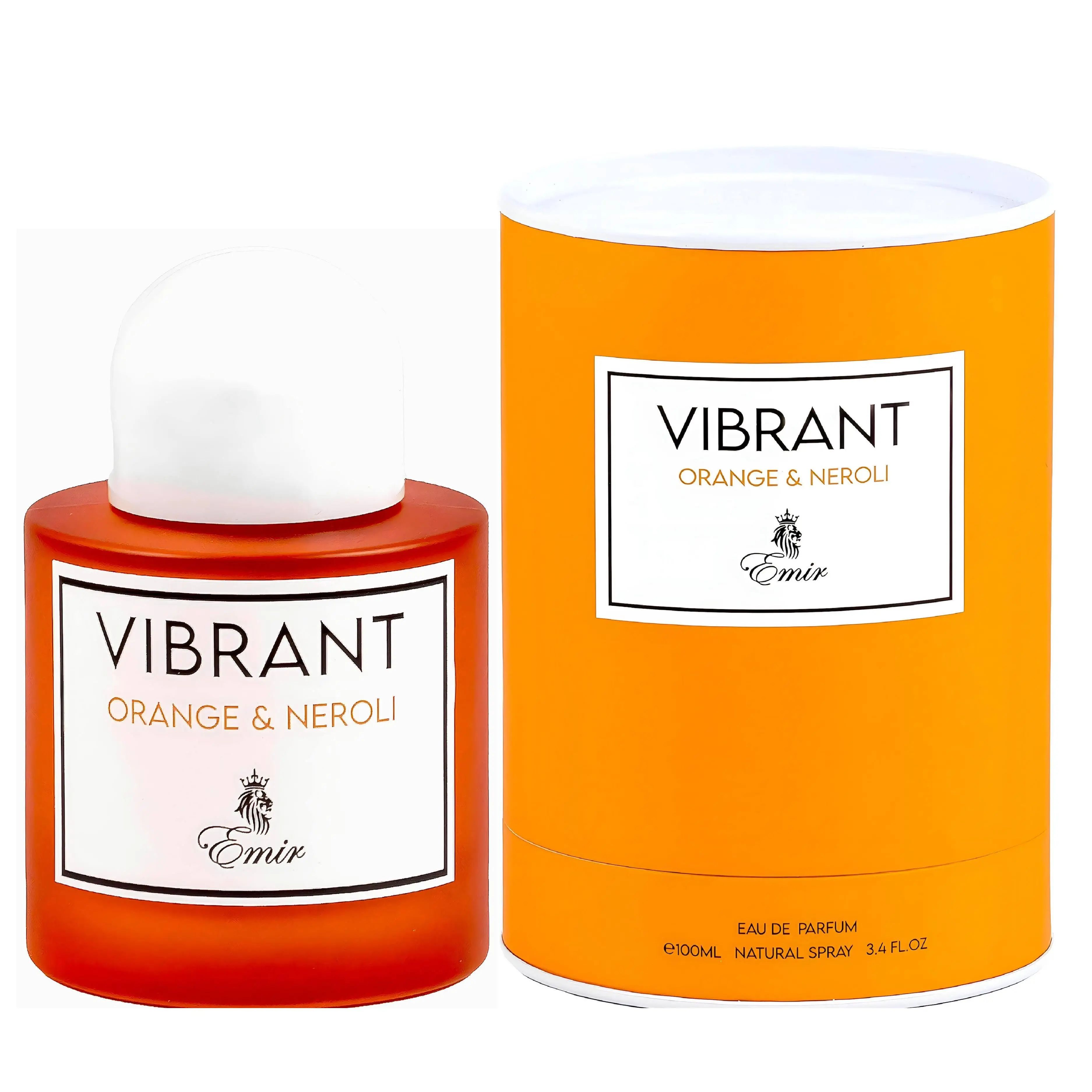 Paris Corner - Vibrant Orange and Neroli -100ml - Eau de Parfum-Unisex fragrance-Ideal for lovers of tangerine and sweet cotton