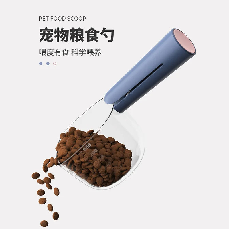 

Pet Transparent Measuring Spoon with Scale, Easy to Clean, Scientific Feeding