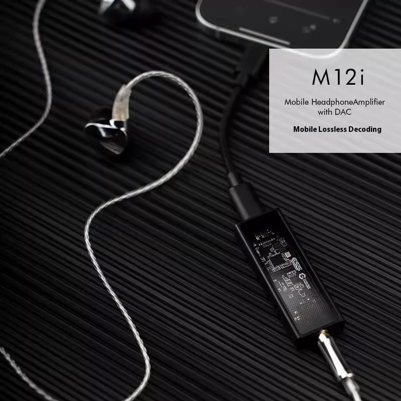 Questyle M12i Mobile Audio Decoder Hi-Fi Lossless Music Low Noise Multicompatibility Portable Audio Decoder Custom Music Gift