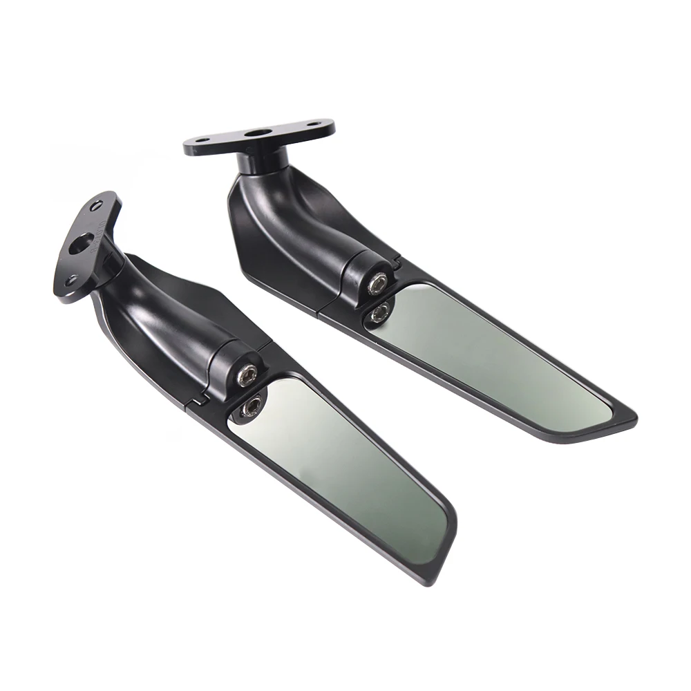 

Motorcycle Mirrors Modified Wind Wing Adjustable Rotating Rearview Mirror For KAWASAKI ZX10R ZX-10R ZX10 R 2011-2014 2015