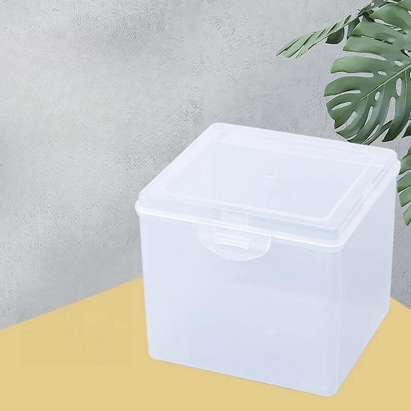 Korean Transparent Storage Box Blind Box Card Photocard Storage Box Photo Card Organizer Classification Flip Box