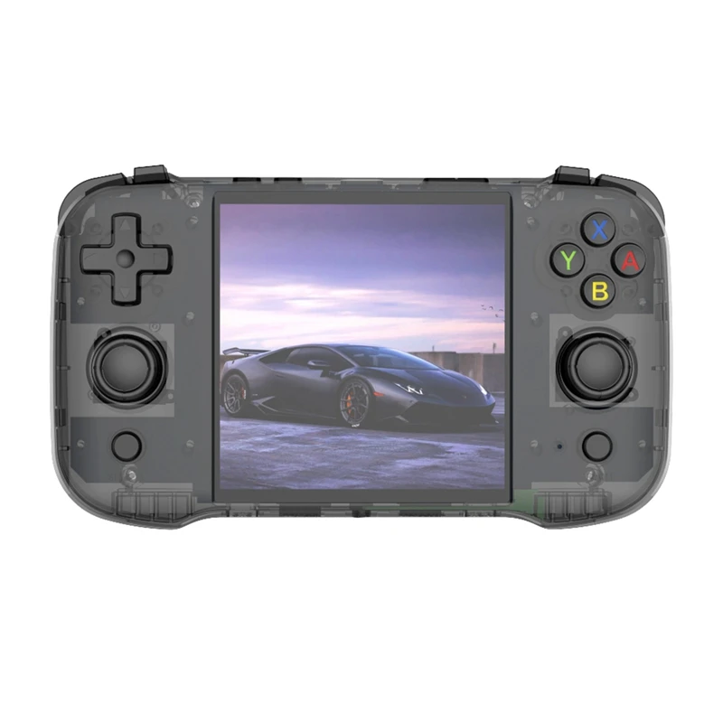Console de jeu Portable rétro R46S, écran IPS de 4.0 pouces, système Linux RK3566, lecteur vidéo Portable pour émulateur NES GB GBA A