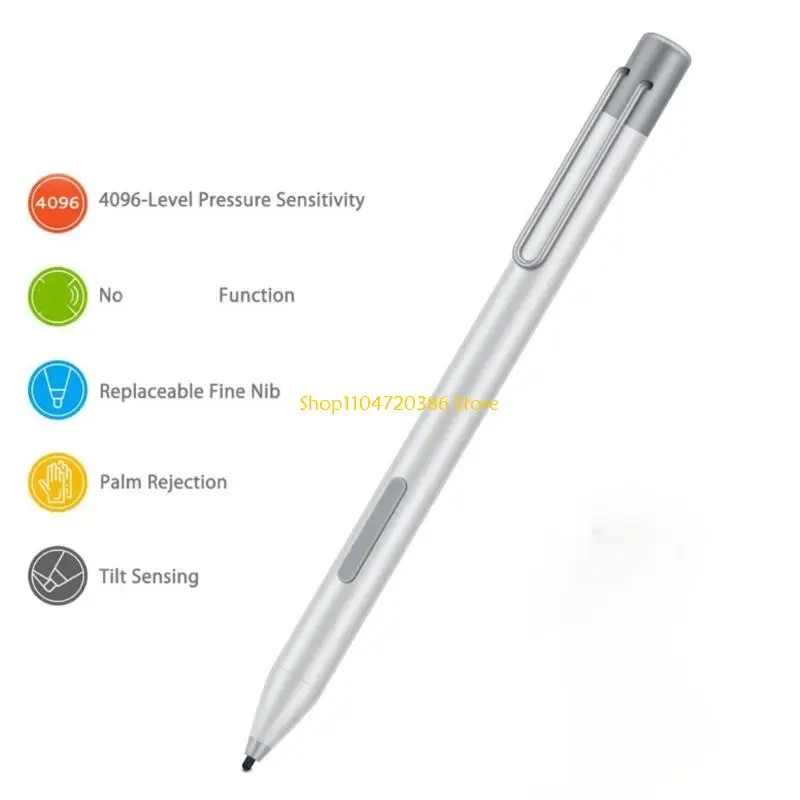 

Precisions Styluses Pen for Go 7/6/5/4/3 With 4096 Pressure Sensitivity No Battery Neededs