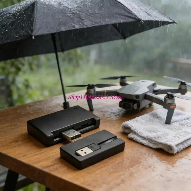 Portable Mini Memory Card Adapters Reads TF Cards From Multiple Devices 