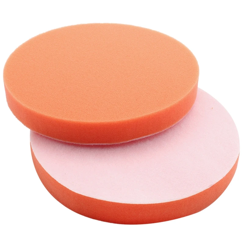 10pc 180mm 7 Polegada esponja plana kit de almofada de polimento de polimento bruto para polidor de carro cera limpa cuidados de manutenção de pintura automática
