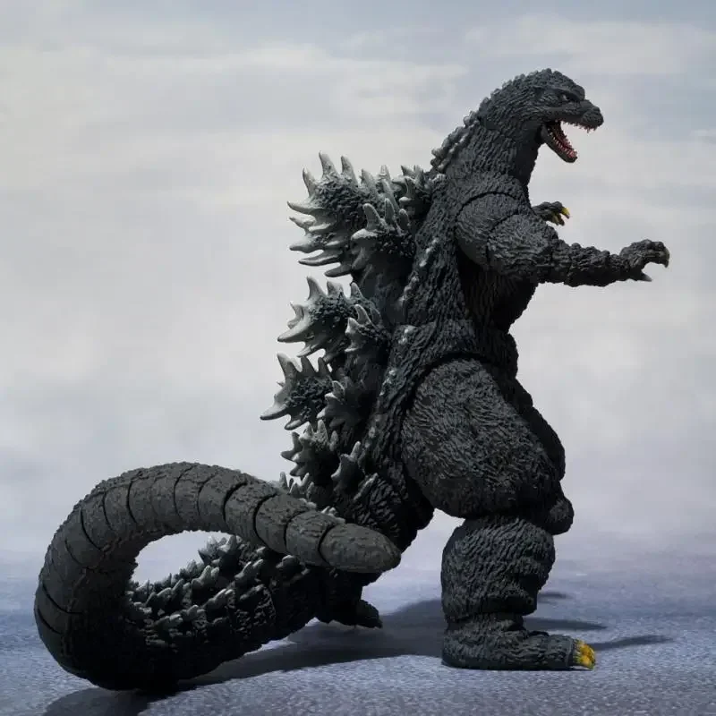 Bandai 2024 IN STOCK Spirits TAMASHII NATIONS S.H.Monsterarts 1991 Godzilla Shinjuku Decisive Battle 16Cm Figure Model Toys