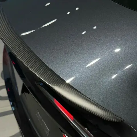 2024 New Performance Version Real Carbon Fiber Spoiler For Tesla Model 3 Highland Rear Carbon Trunk Wing Exterior Accessories
