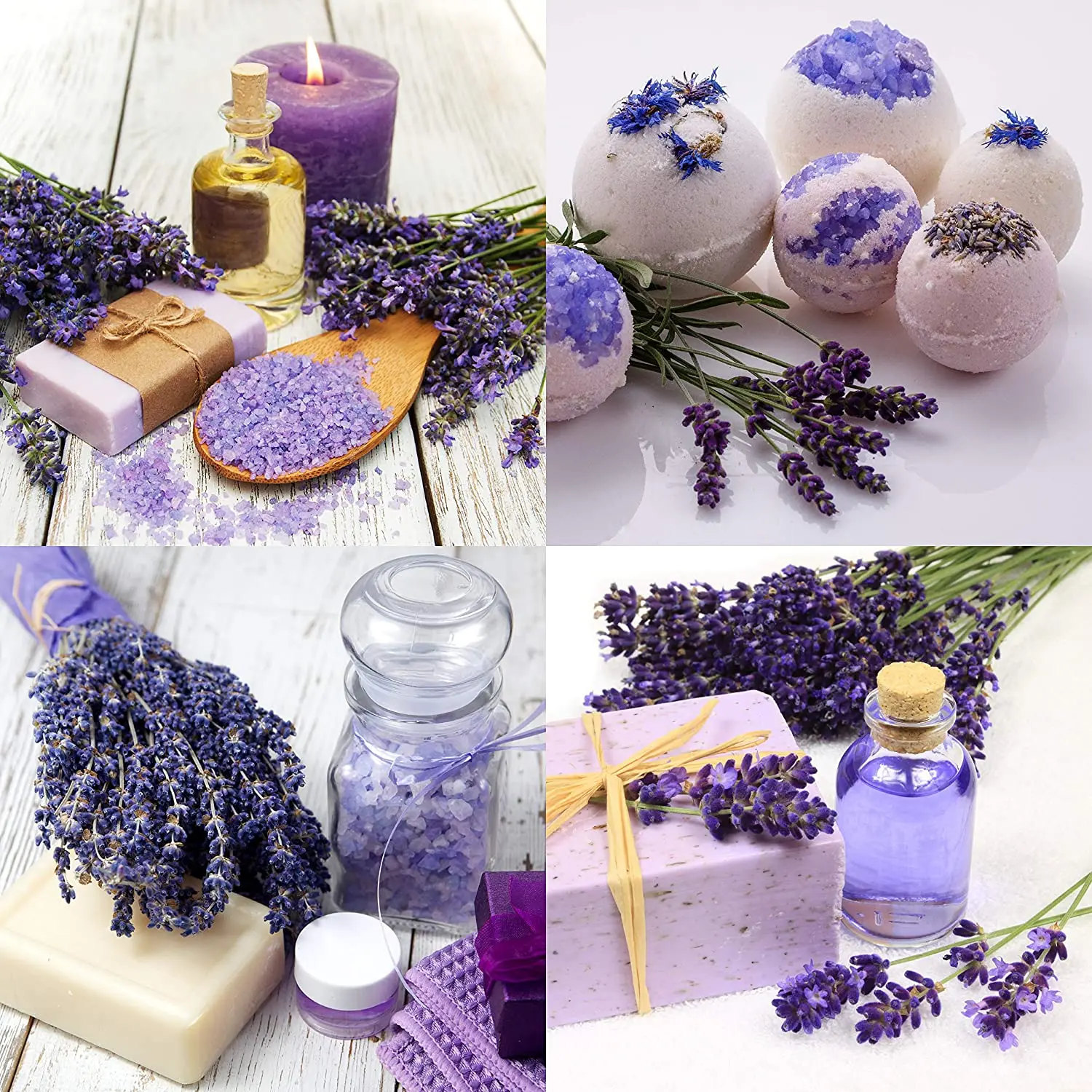 3.3lbs/1.5kg Dried Lavender Flower buds 5A GRADE Dried Lavender Buds for Lavender Sachet Wedding Party Soap DIY Spa Food Grade