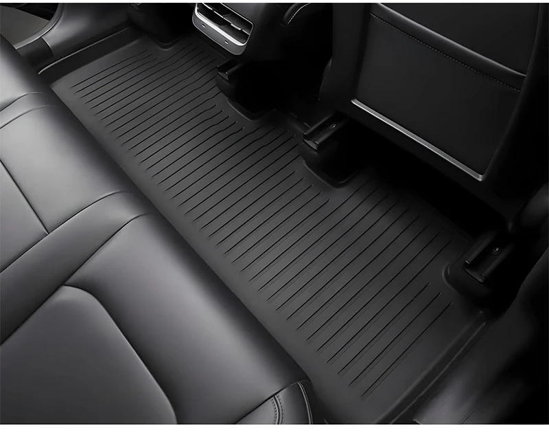 Vastz Fußmatten für Tesla Modell y 3 2012-2017 Hochland links rechts Ruder Allwetter tpe Cargo Liner Cargo Kofferraum Zubehör – Detail 13