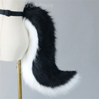 10 Styles Furry Animal Dog Fox Wolf Tail Plush Dress Up Party Comic-Con Costume Cosplay Props Faux Fursuit Tail Animal Cat Tails