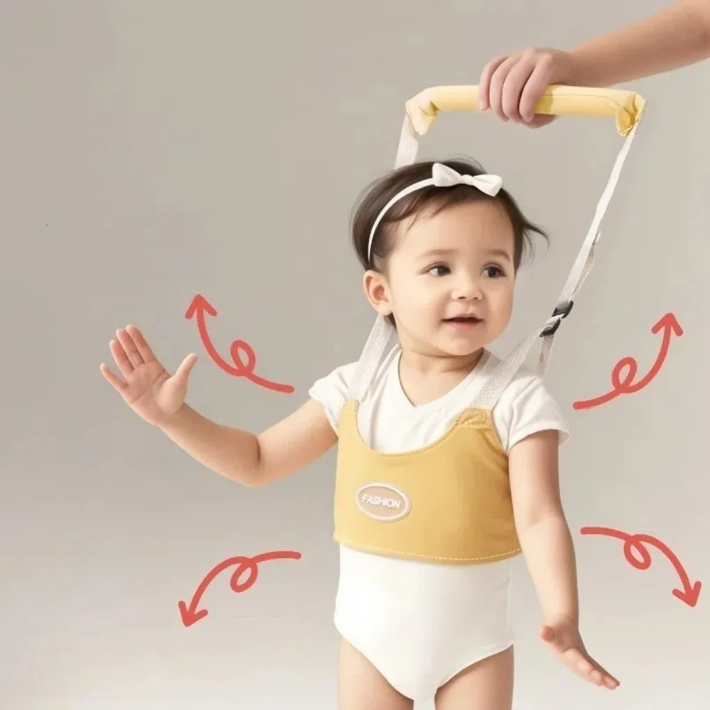 Handheld Helper Toddler Walking Harness Walking Protective Adjustable Baby Walker Breathable Infant Walk Assistant Belt Baby