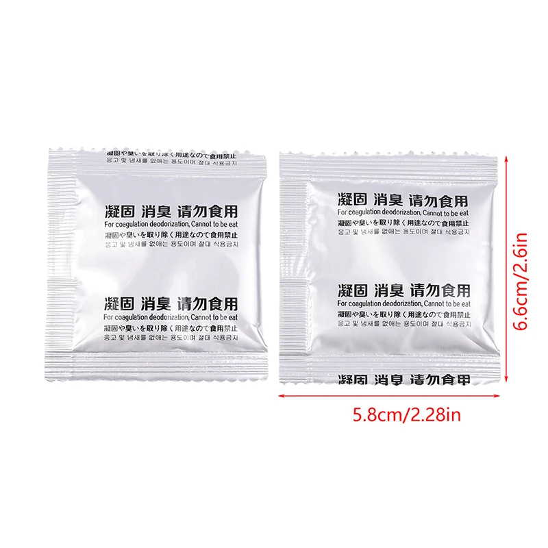 12/24 قطعة مرحاض التخييم للمرحاض المحمول التخييم المرحاض المواد الكيميائية السائل النفايات جل إزالة الروائح الكريهة مسحوق ايكو ماصة هلام