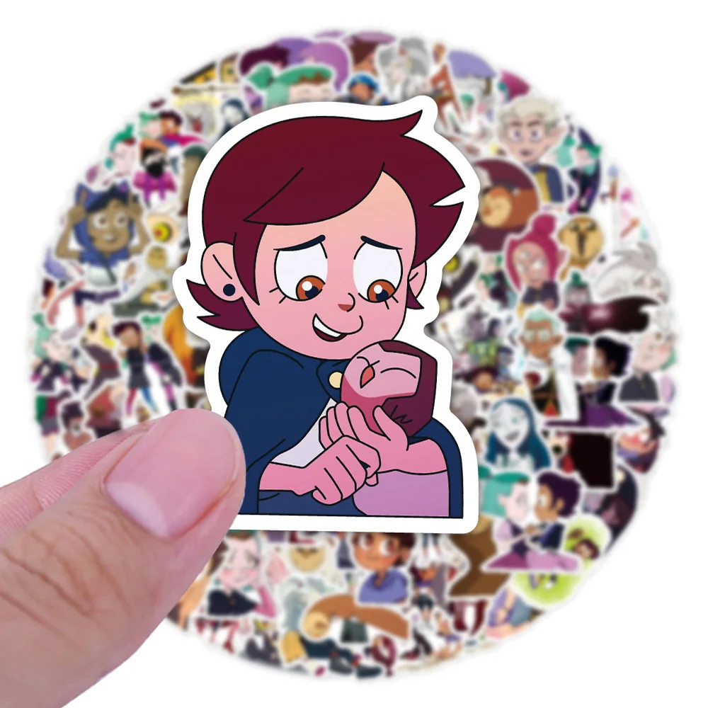 10/30/50/100 pièces Disney dessin animé le hibou maison autocollants pour ordinateur portable bagages Scrapbook téléphone Graffiti étanche enfants autocollant décalcomanies