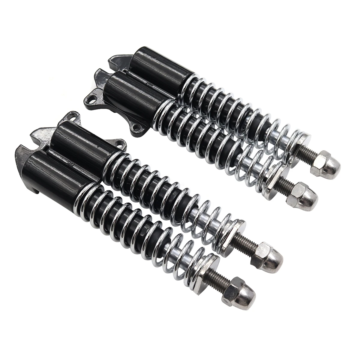 Double Drive Hydraulic Front Shock Fork For 10 Inch Electric Scooter Absorber Dual Spring Shock Absorption For Janobike T10