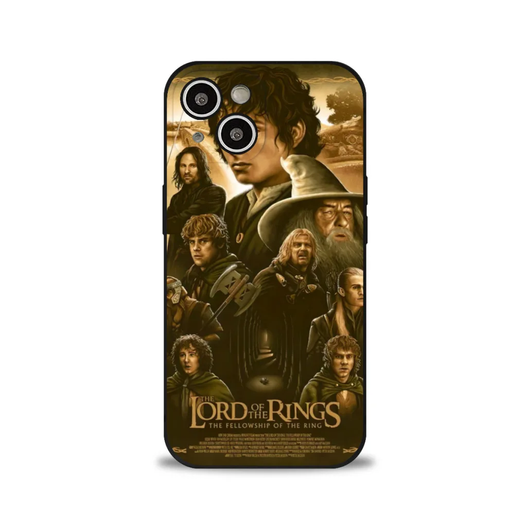 

The Lords Of The R-Rings Phone Case For iPhone 15 Pro Max Silicone Shell