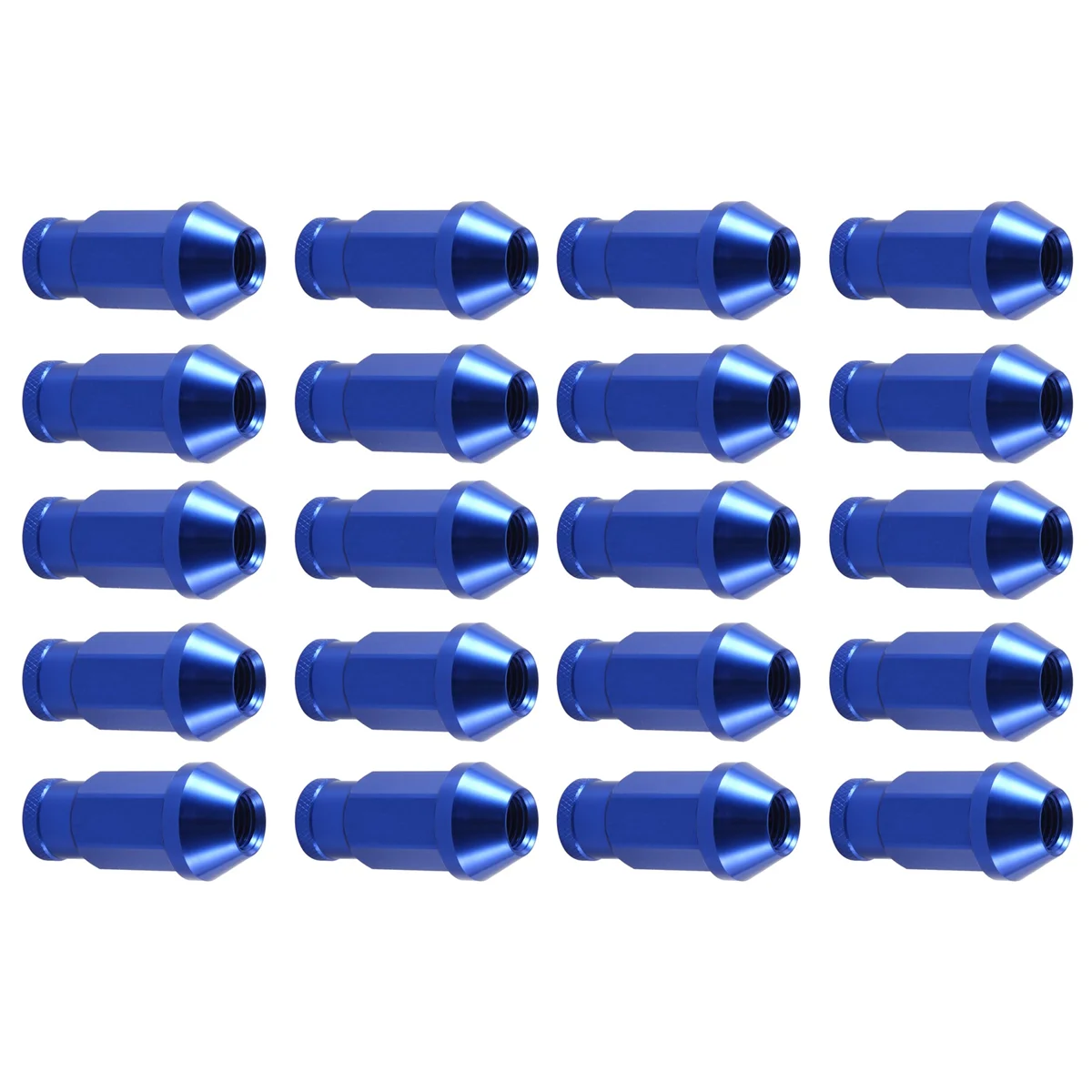 Blue Hub Nuts Tire Hub Hub Cap Screws Car Screws Nuts Universal Car Supplies