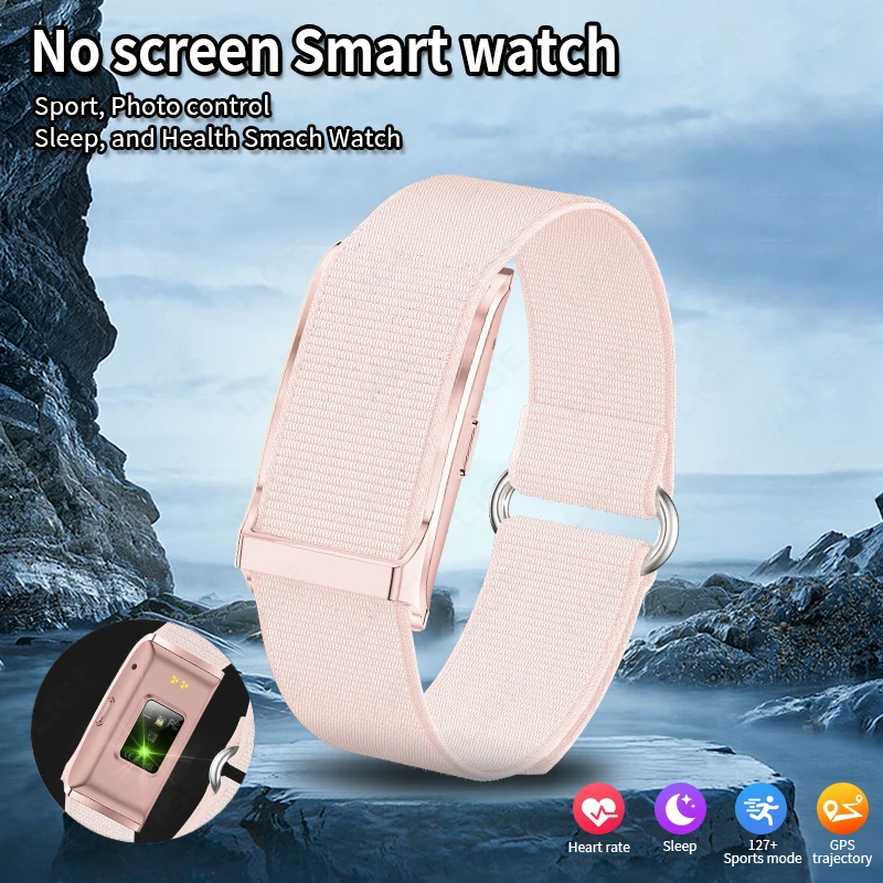 

LIGE 2025 Fitness Tracker 1ATM Waterproof Smart Bracelet No Screen Smart Watch Heart Rate Monitor Pedometer Smartwatch Men Women