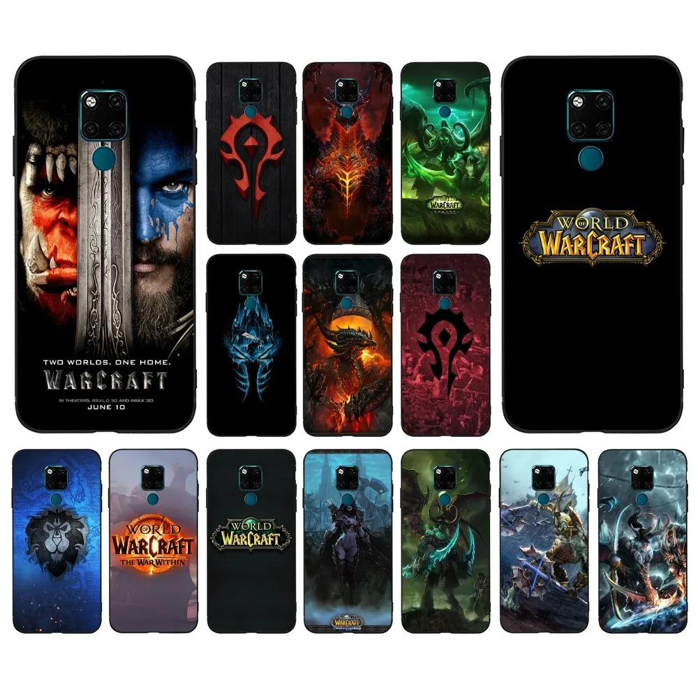 W-World O-Of W-Warcraft Phone Case For Huawei Mate 10 20 30 40 50 Lite Pro Nova 3 3i 5 6 SE 7 Pro 7SE