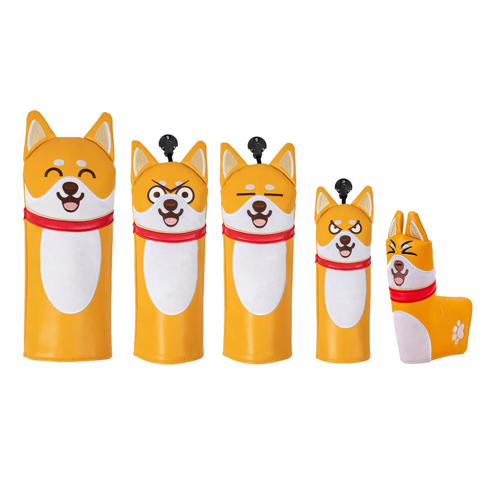 

Чехол на голову для гольфа, для гольф-клубов, собак, для гольфа, защита для мужчин и женщин