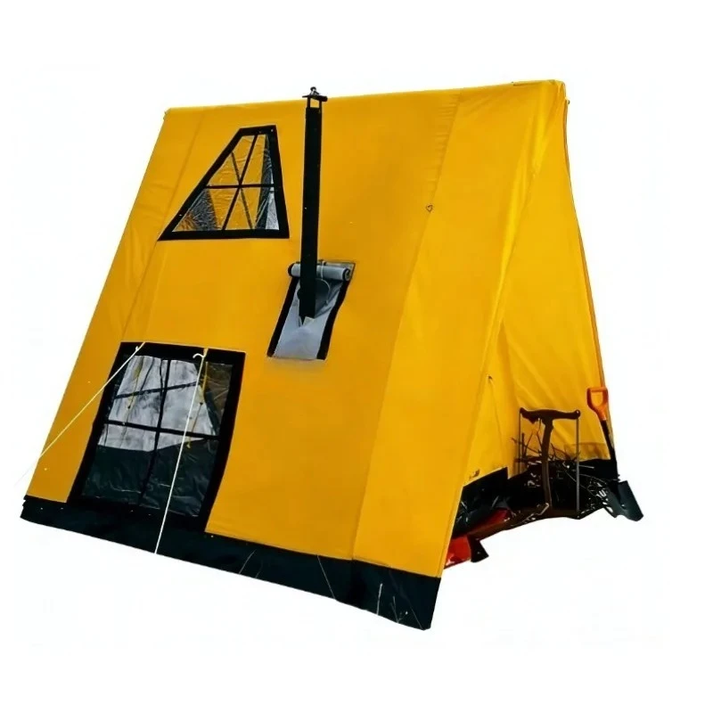 Outdoor  Camping  Waterproof  Inflatable  Tent  Winter  Warming  Windproof  Thickened  Thermal Insulated Easy Set Up Family Tent