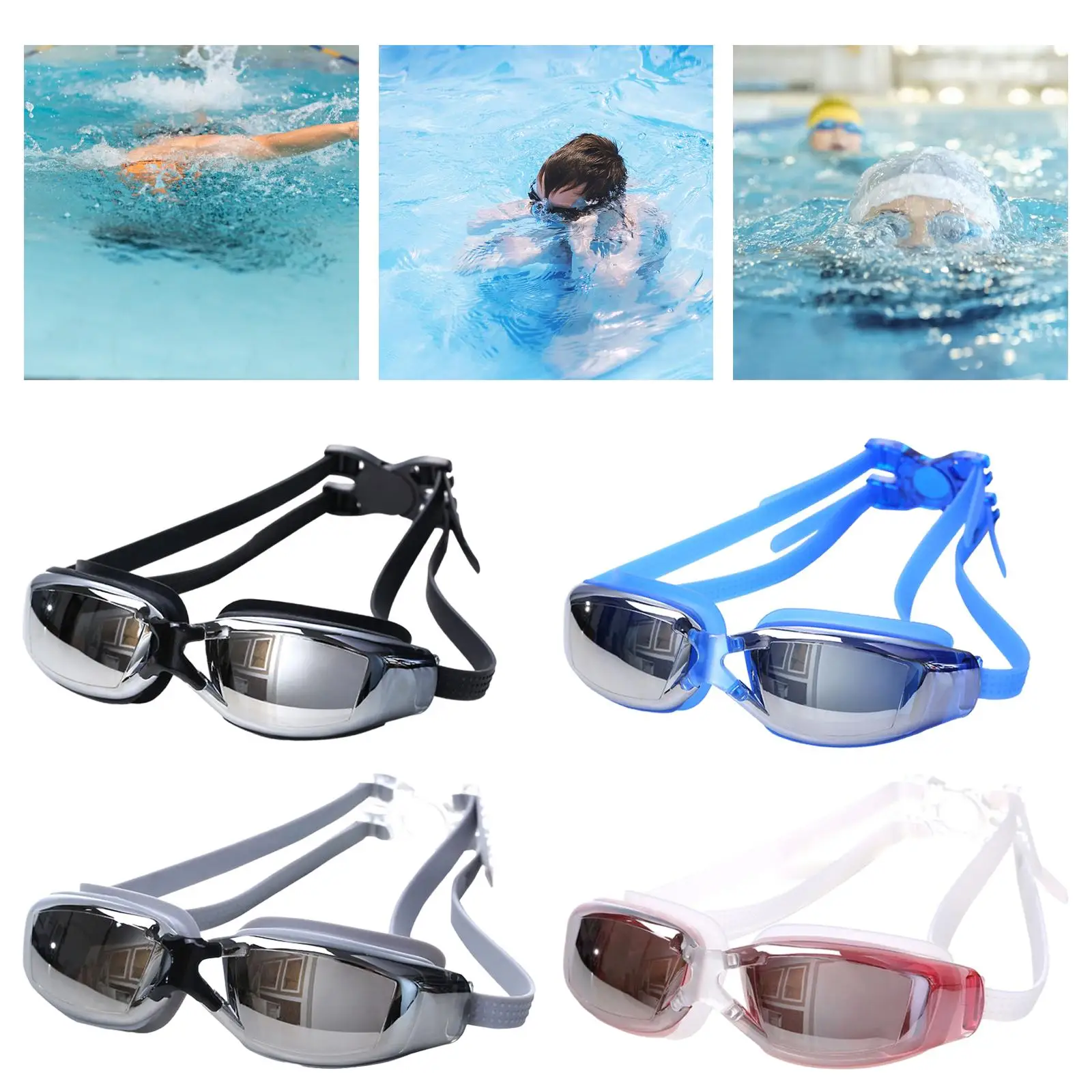 

Очки для плавания, очки для воды для взрослых, для внутреннего подводного плавания, бассейна