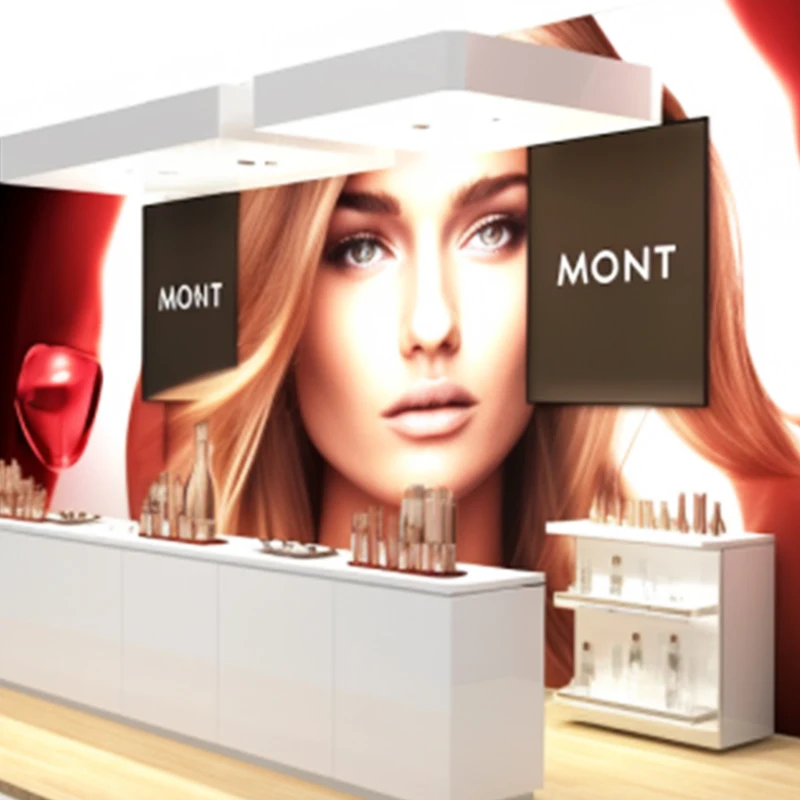 Modular Exhibition Booth Trade Show Fair Illuminating Exhibit Display Counter Stands