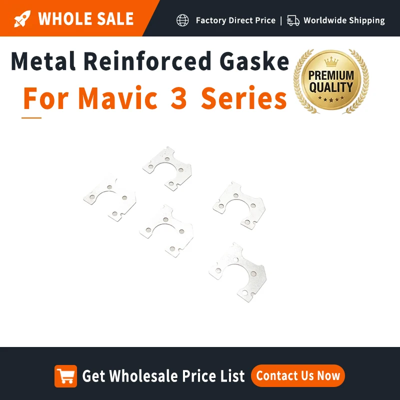 Wholesale Metal Reinforced Gasket for Mavic 3 Series Middle Frame Rear Arm Shaft Patch Repair Parts for Mavic 3/3C/3E/3T/3PRO