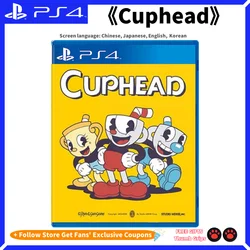 Sony Playstation4 Ps4 Nieuwe Game Cd Cuphead 100% Officiële Originele Fysieke Game Card Playstation4 Ps4 Cuphead Playstation 4 Disk
