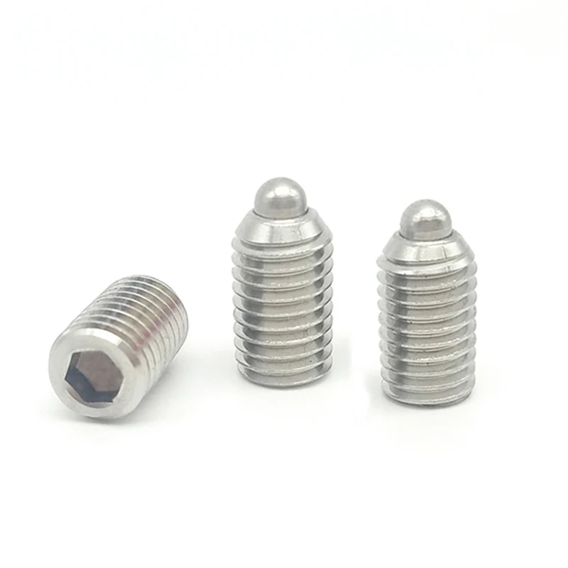 CSPH/CPHH American Standard Inches A2 Stainless Steel Short Spring Plunger Coarse Thread Size 6-32 to 1 inch
