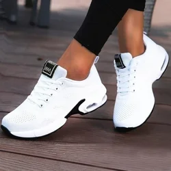 Zapatos de baile de malla transpirable para Mujer, calzado deportivo ligero para exteriores, zapatillas informales para caminar, Tenis femeninos, 2023