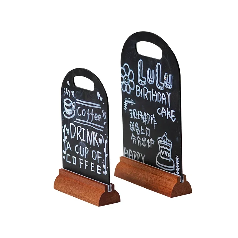 

Creative Can Erase Bulletin Board Billboard Cafe Food Price Display Rack Message Board Sign Card Decorate The Blackboard