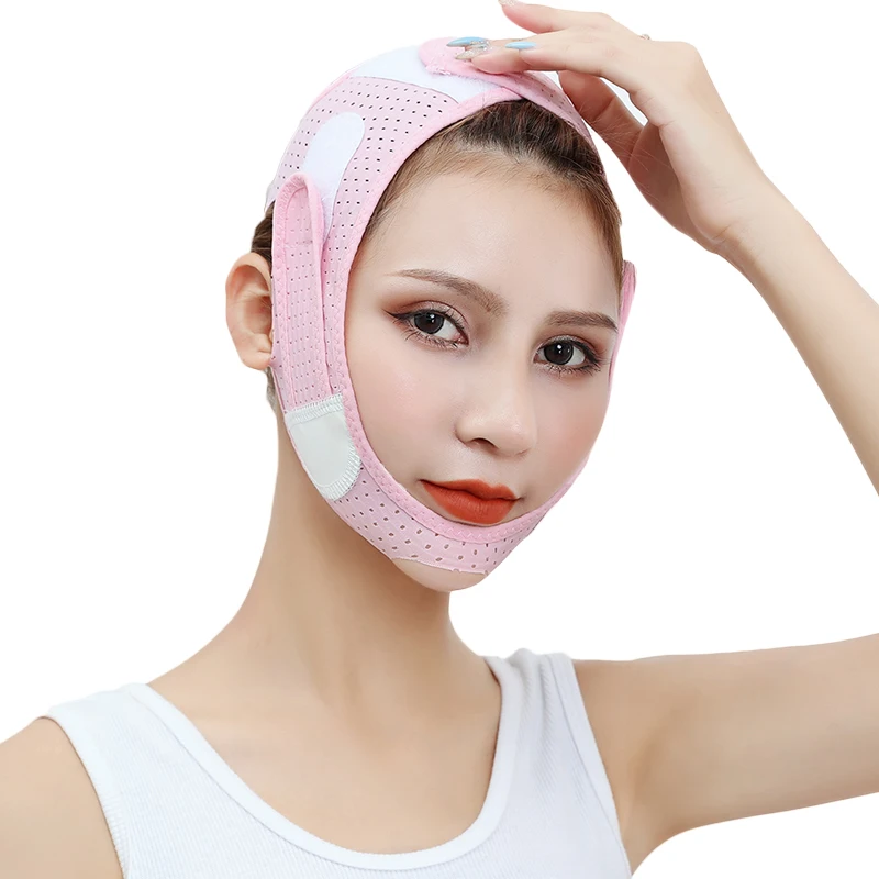 Double Chin Reducer, Face Slimming Strap, V Shaped Mask Eliminator, Remover,Tape,Belt for women, Anti- Wrinkle Face Mask, Liftin