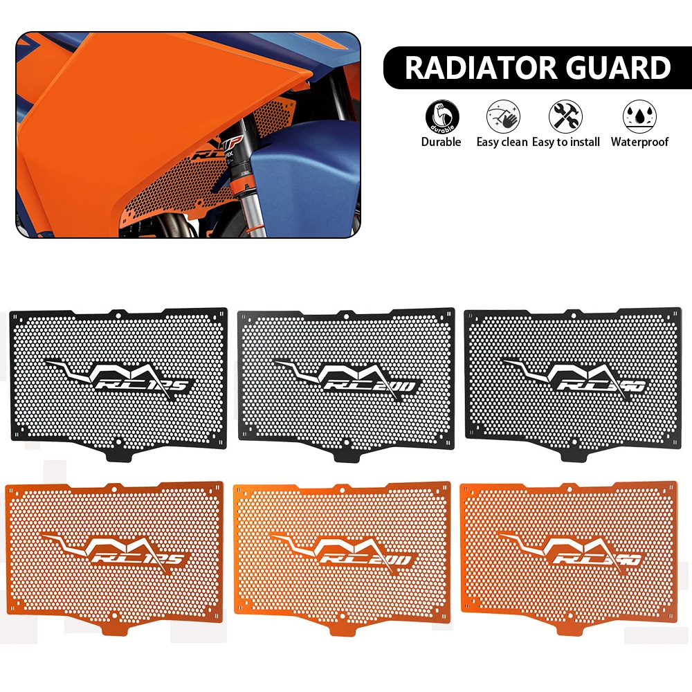 

Motorcycle Radiator Grille Guard Protection Cover Protetor For KTM Duke 125/250/390 2024 2025 RC125/200/390 2022-2024 2023 RC390