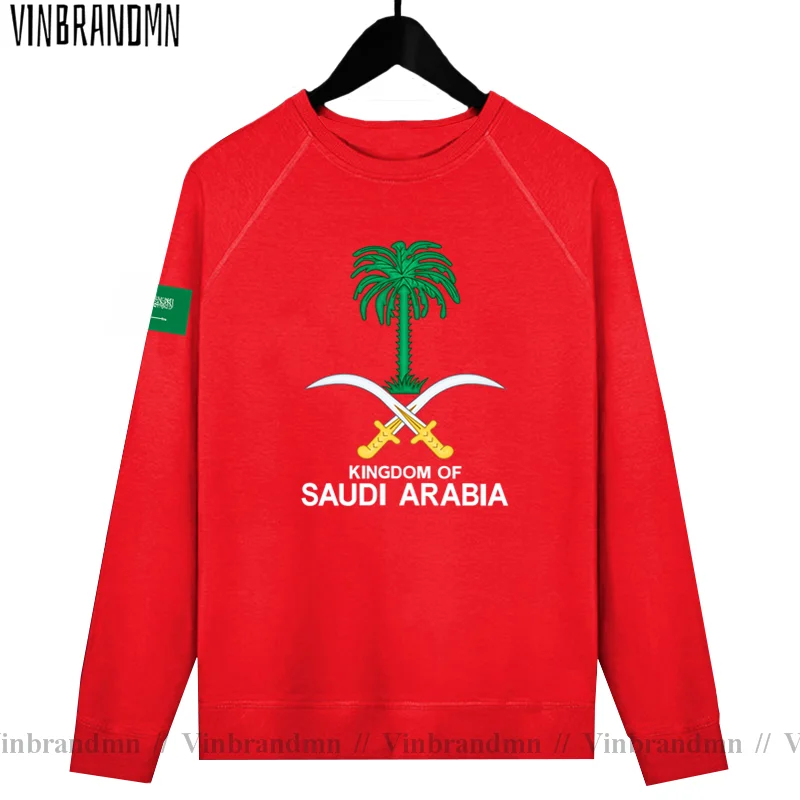 Saudi Arabia Saudi Arabian SA SAU men nation hoodie pullovers hoodies sweatshirt thin streetwear clothing jerseys tracksuit 2022