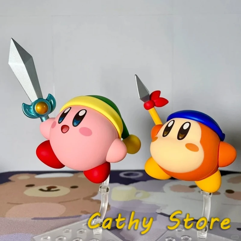 

Подлинная серия Gsc Kirby Waddle Dee Star Ice/Laser Popopo, игровая периферия, милая фигурка, модель, украшение для рабочего стола, коллекционные игрушки, подарки