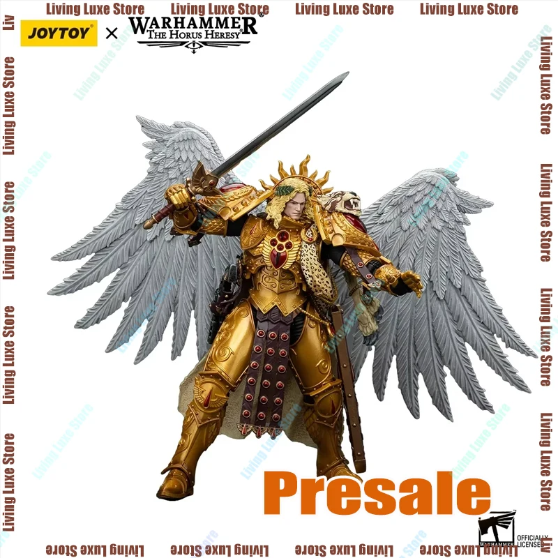 JOYTOY Warhammer Action Figure Blood Angels Sanguinius Figure Primarch of The IXth Legion Figurine The Horus Heresy Model Toys