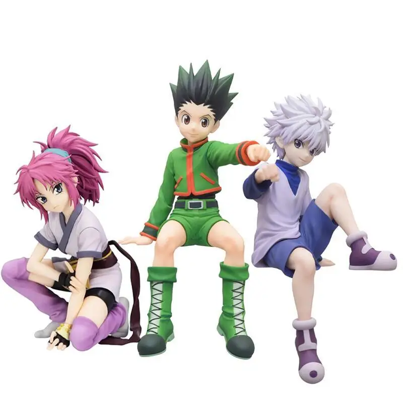 

Genuine Original FuRyu HUNTER HUNTER Noodle Stopper Machi Killua Zoldyck Gon Freecss Anime Figure Model Collector Figurine Toys