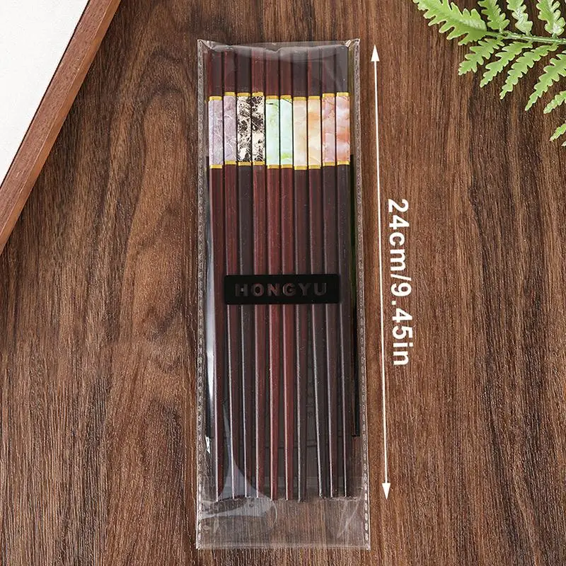 Picture 7: Japanese Style Bamboo Chopsticks  Reusable Non Slip Food Sticks for Sushi Dining Kitchen Accessories