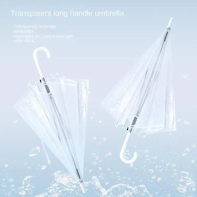 Transparent Plastic Umbrellas, Perfect for Rainy Days and Events, Get Your Disposable, Premium Quality, Wholesale