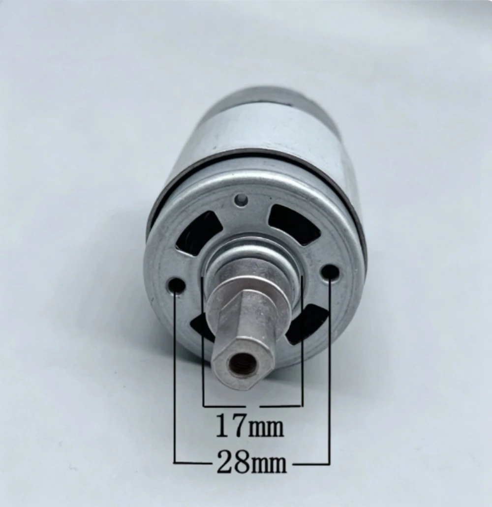 lithium battery hair dryer motor 775 type blow suction fan motor all copper rechargeable fan accessories all copper