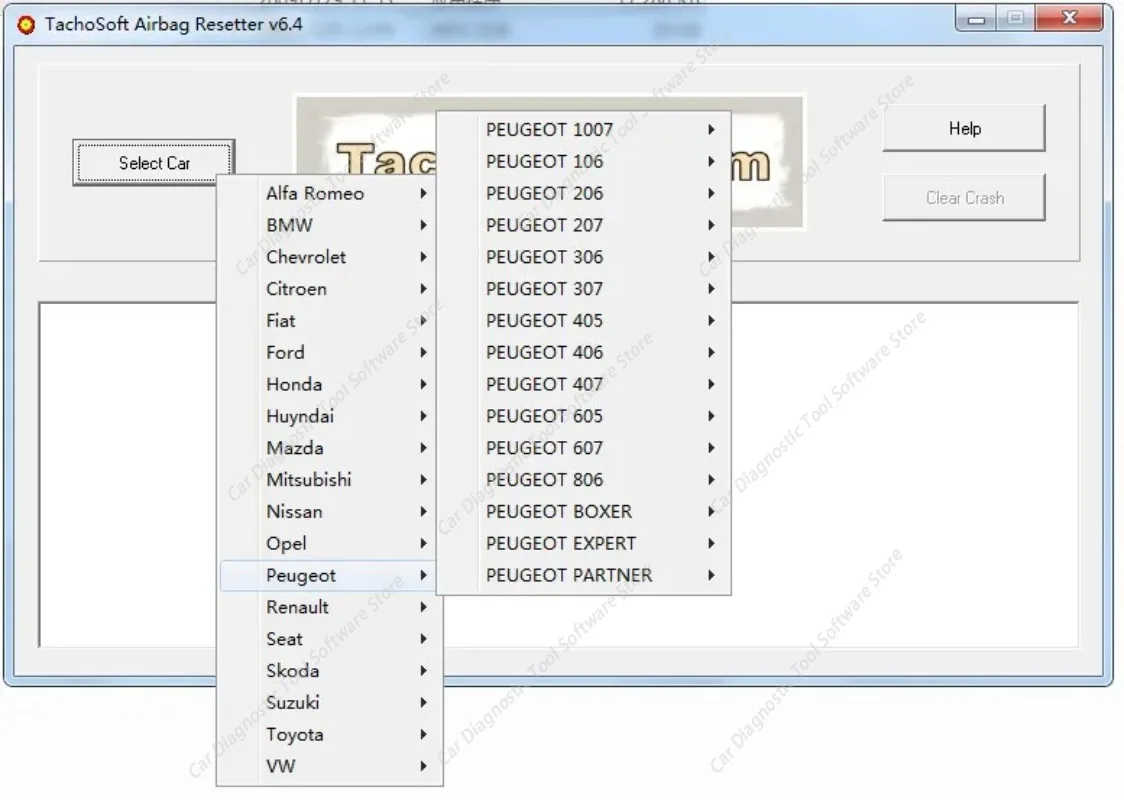 2026 HIOT SELLING Newest Tachosoft Airbag Resetter V6.4  for Deleting Crashdata from Airbag ECU Dumps