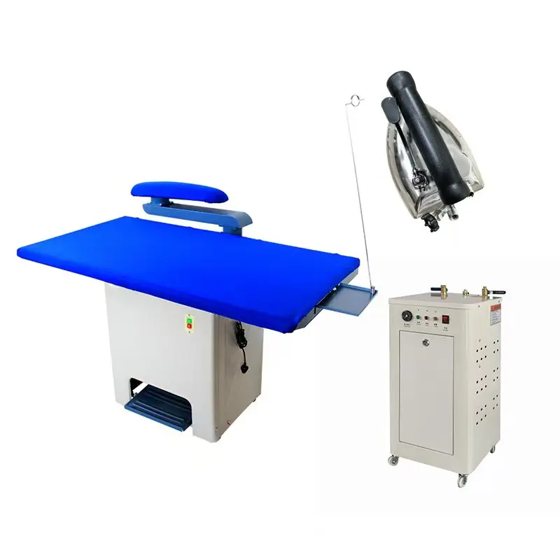 

High-quality Ironing Equipment Industrial Multifunctional Ironing Table with Steam Boiler High-Pressure Iron for Garment Factory