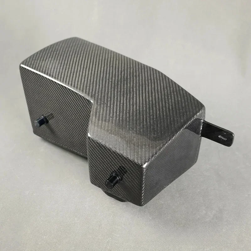 مجموعة مدخل هواء من ألياف الكربون منخفضة موك لمجموعة مدخل الهواء البارد ألفا روميو جوليا 2.0T #4