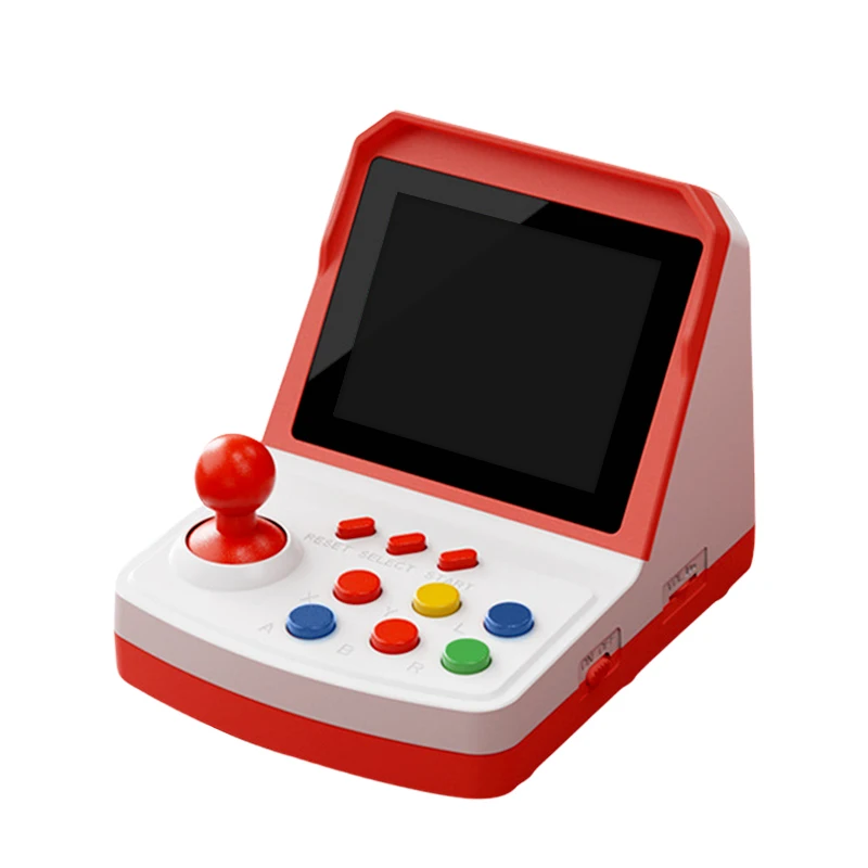 

Retro Joystick FC Mini Red and White Machine Nostalgic Handheld Classic Game Machine Children Two Player Birthday Gift Friends