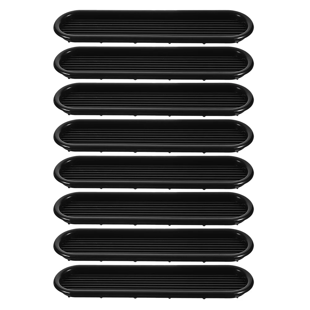 

8Pcs Plastic Breathable Mesh Wardrobe Ventilation Covers Modern Minimalist Cable Hole Cover Shoe Cabinet Air Flow Grill Heat