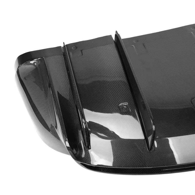 الناشر الخلفي من ألياف الكربون للطراز X 2016-2020 R Style Model X الناشر الخلفي #3