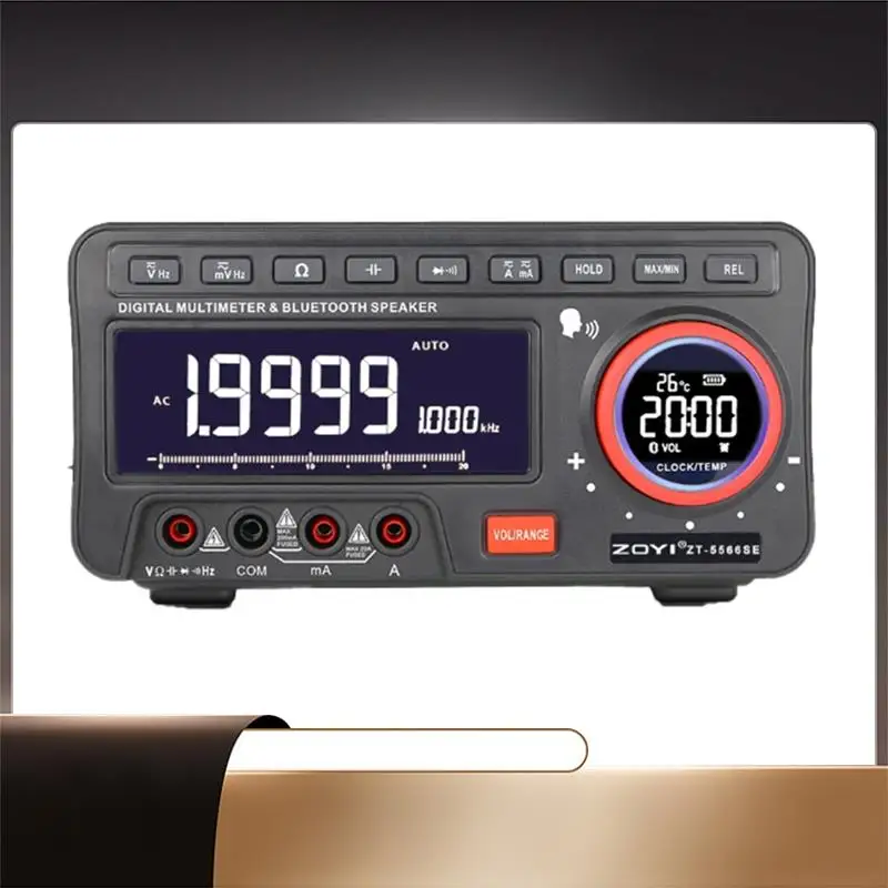 

ZOYI ZT-5566SE Intelligent Multimeter Intelligent Digital High-Precision Multimeter Anti-Burn Curve Data Monitoring Multimeter-X